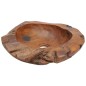 vidaXL Becken Teak Massiv 45 cm vidaXL Becken Teak Massiv 45 cm