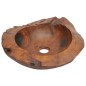 vidaXL Becken Teak Massiv 45 cm vidaXL Becken Teak Massiv 45 cm