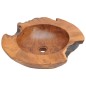 vidaXL Becken Teak Massiv 45 cm vidaXL Becken Teak Massiv 45 cm