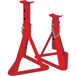 Carpoint 2-teilige Achsständer-Set 2000 kg Rot