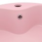 vidaXL Luxus-Waschbecken mit Überlauf Matt Rosa 36x13 cm Keramik vidaXL Luxus-Waschbecken mit Überlauf Matt Rosa 36x13 cm Keramik