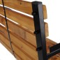 HI Parkbank Braun 122x60x81 cm HI Parkbank Braun 122x60x81 cm
