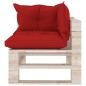 vidaXL 6-tlg. Garten-Lounge-Set aus Paletten mit Kissen Kiefernholz vidaXL 6-tlg. Garten-Lounge-Set aus Paletten mit Kissen Kiefernholz