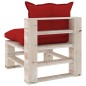 vidaXL 6-tlg. Garten-Lounge-Set aus Paletten mit Kissen Kiefernholz vidaXL 6-tlg. Garten-Lounge-Set aus Paletten mit Kissen Kiefernholz