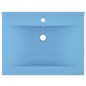 vidaXL Luxus-Waschbecken mit Hahnloch Matt-Hellblau 60x46 cm Keramik vidaXL Luxus-Waschbecken mit Hahnloch Matt-Hellblau 60x46 cm Keramik