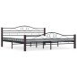 vidaXL Bettgestell Schwarz Metall 180×200 cm vidaXL Bettgestell Schwarz Metall 180×200 cm