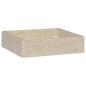 vidaXL Waschbecken Creme 40x40x10 cm Marmor vidaXL Waschbecken Creme 40x40x10 cm Marmor