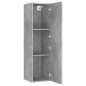 vidaXL 4-tlg. TV-Schrank-Set Betongrau Holzwerkstoff vidaXL 4-tlg. TV-Schrank-Set Betongrau Holzwerkstoff