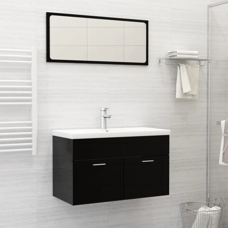 vidaXL Einbauwaschbecken mit Wasserhahn 81x39x18 cm Keramik Weiß vidaXL Einbauwaschbecken mit Wasserhahn 81x39x18 cm Keramik Weiß