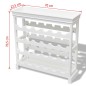 vidaXL Weinschrank Abreu Weiß vidaXL Weinschrank Abreu Weiß