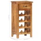 vidaXL Weinschrank 40 x 30 x 80 cm Massivholz Akazie vidaXL Weinschrank 40 x 30 x 80 cm Massivholz Akazie