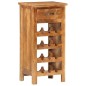 vidaXL Weinschrank 40 x 30 x 80 cm Massivholz Akazie vidaXL Weinschrank 40 x 30 x 80 cm Massivholz Akazie