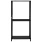 vidaXL Kleines Bücherregal Schwarz 33,5x39,6x79,7 cm Holzwerkstoff vidaXL Kleines Bücherregal Schwarz 33,5x39,6x79,7 cm Holzwerkstoff