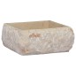 vidaXL Waschbecken Creme 30x30x13 cm Marmor vidaXL Waschbecken Creme 30x30x13 cm Marmor