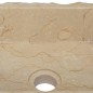 vidaXL Waschbecken Creme 30x30x13 cm Marmor vidaXL Waschbecken Creme 30x30x13 cm Marmor