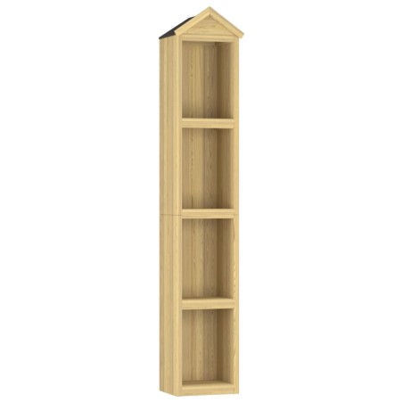 vidaXL Geräteschuppen 40x33x222 cm Kiefernholz Imprägniert