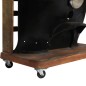 vidaXL Rikscha-Weinschrank 100x60x172 cm Altholz Massiv vidaXL Rikscha-Weinschrank 100x60x172 cm Altholz Massiv