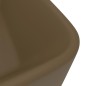 vidaXL Luxus-Waschbecken Matt Creme 41x30x12 cm Keramik vidaXL Luxus-Waschbecken Matt Creme 41x30x12 cm Keramik