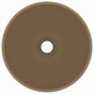 vidaXL Luxus-Waschbecken Rund Matt Creme 32,5x14 cm Keramik vidaXL Luxus-Waschbecken Rund Matt Creme 32,5x14 cm Keramik