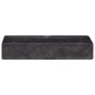 vidaXL Wandwaschbecken Schwarz 38x24x6,5 cm Marmor vidaXL Wandwaschbecken Schwarz 38x24x6,5 cm Marmor