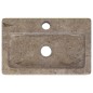 vidaXL Wandwaschbecken Grau 38x24x6,5 cm Marmor vidaXL Wandwaschbecken Grau 38x24x6,5 cm Marmor