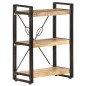 vidaXL Bücherregal 3 Fächer 60x30x80 cm Mango Massivholz vidaXL Bücherregal 3 Fächer 60x30x80 cm Mango Massivholz