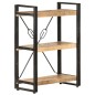 vidaXL Bücherregal 3 Fächer 60x30x80 cm Mango Massivholz vidaXL Bücherregal 3 Fächer 60x30x80 cm Mango Massivholz