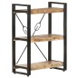 vidaXL Bücherregal 3 Fächer 60x30x80 cm Mango Massivholz vidaXL Bücherregal 3 Fächer 60x30x80 cm Mango Massivholz