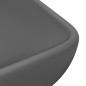 vidaXL Luxus-Waschbecken Rechteckig Matt Dunkelgrau 71x38 cm Keramik vidaXL Luxus-Waschbecken Rechteckig Matt Dunkelgrau 71x38 cm Keramik