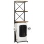vidaXL Traktor-Weinschrank Weiß 49x31x172 cm Raues Mangoholz vidaXL Traktor-Weinschrank Weiß 49x31x172 cm Raues Mangoholz