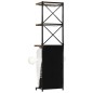 vidaXL Traktor-Weinschrank Weiß 49x31x172 cm Raues Mangoholz vidaXL Traktor-Weinschrank Weiß 49x31x172 cm Raues Mangoholz