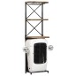 vidaXL Traktor-Weinschrank Weiß 49x31x172 cm Raues Mangoholz vidaXL Traktor-Weinschrank Weiß 49x31x172 cm Raues Mangoholz