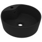 vidaXL Luxus-Waschbecken mit Überlauf Matt-Schwarz 36x13 cm Keramik vidaXL Luxus-Waschbecken mit Überlauf Matt-Schwarz 36x13 cm Keramik