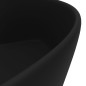 vidaXL Luxus-Waschbecken mit Überlauf Matt-Schwarz 36x13 cm Keramik vidaXL Luxus-Waschbecken mit Überlauf Matt-Schwarz 36x13 cm Keramik