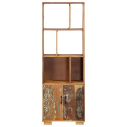 vidaXL Bücherregal 60x35x180 cm Altholz Massiv