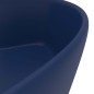 vidaXL Luxus-Waschbecken mit Überlauf Matt Dunkelblau 36x13 cm Keramik vidaXL Luxus-Waschbecken mit Überlauf Matt Dunkelblau 36x13 cm Keramik