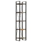 vidaXL Bücherregal 5 Fächer 40x30x180 cm Altholz Massiv vidaXL Bücherregal 5 Fächer 40x30x180 cm Altholz Massiv