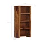 vidaXL Bücherregal 50x30x100 cm Massivholz Palisander vidaXL Bücherregal 50x30x100 cm Massivholz Palisander