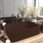 vidaXL Luxus-Waschbecken Matt Dunkelbraun 41x30x12 cm Keramik vidaXL Luxus-Waschbecken Matt Dunkelbraun 41x30x12 cm Keramik