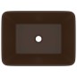 vidaXL Luxus-Waschbecken Matt Dunkelbraun 41x30x12 cm Keramik vidaXL Luxus-Waschbecken Matt Dunkelbraun 41x30x12 cm Keramik