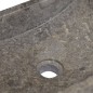 vidaXL Waschbecken 45x30x12 cm Marmor Hochglanz-Grau vidaXL Waschbecken 45x30x12 cm Marmor Hochglanz-Grau