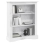 vidaXL Bücherschrank 3 Fächer Mexiko-Stil Kiefernholz Weiß 81x29x100cm vidaXL Bücherschrank 3 Fächer Mexiko-Stil Kiefernholz Weiß 81x29x100cm
