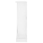vidaXL Bücherschrank 3 Fächer Mexiko-Stil Kiefernholz Weiß 81x29x100cm vidaXL Bücherschrank 3 Fächer Mexiko-Stil Kiefernholz Weiß 81x29x100cm