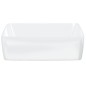 vidaXL Waschbecken Weiß 48x37x13 cm Keramik Rechteckig vidaXL Waschbecken Weiß 48x37x13 cm Keramik Rechteckig