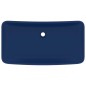 vidaXL Luxus-Waschbecken Rechteckig Matt Dunkelblau 71x38 cm Keramik vidaXL Luxus-Waschbecken Rechteckig Matt Dunkelblau 71x38 cm Keramik