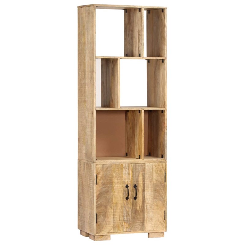 vidaXL Bücherregal 60 x 35 x 180 cm Massivholz Mango vidaXL Bücherregal 60 x 35 x 180 cm Massivholz Mango