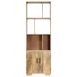 vidaXL Bücherregal 60 x 35 x 180 cm Massivholz Mango vidaXL Bücherregal 60 x 35 x 180 cm Massivholz Mango