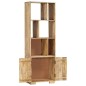 vidaXL Bücherregal 60 x 35 x 180 cm Massivholz Mango vidaXL Bücherregal 60 x 35 x 180 cm Massivholz Mango
