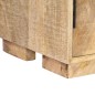 vidaXL Bücherregal 60 x 35 x 180 cm Massivholz Mango vidaXL Bücherregal 60 x 35 x 180 cm Massivholz Mango