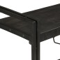 vidaXL Bücherregal 3 Fächer Schwarz 140x30x80 cm Mango Massivholz vidaXL Bücherregal 3 Fächer Schwarz 140x30x80 cm Mango Massivholz